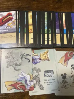 Disney Lorcana Cards Bulk 59 Card Lot TCG. Base Cards - Image 3