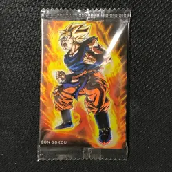 S1461 Son Goku R 10 Super Saiyan HOLO Dragon Ball Unlimited Wafer Card Sealed - Image 1