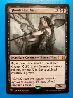 MTG 1x Ghoulcaller Gisa # 236 Jumpstart Magic the Gathering Card x1 NM - Image 1