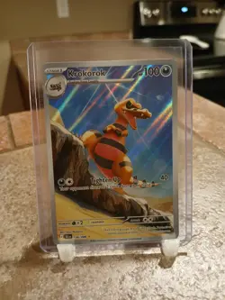 Pokemon TCG Krokorok Illustration Rare 136/086 Black Bolt - Image 1