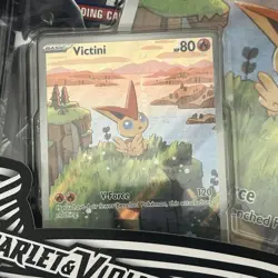 Pokemon TCG Black Bolt & White Flare Victini Illustration Collection Box NEW - Image 3