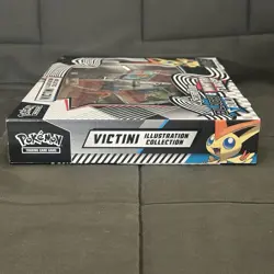 Pokemon TCG Black Bolt & White Flare Victini Illustration Collection Box NEW - Image 4