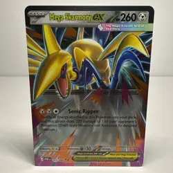 Mega Skarmory ex 055/088 Double Rare Perfect Order Pokemon Holo Near Mint - Image 1