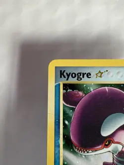 Pokemon TCG Gold Star Kyogre EX Delta Species Shiny SWIRL 112/113 - Image 2