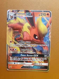 Flareon GX SM171 Sun & Moon Black Star Promo Holo Rare Pokemon TCG - Image 1