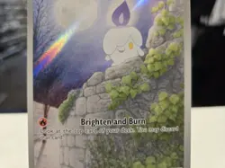 Pokemon TCG - S&V - White Flare - Litwick 101/086 - Illustration Rare - NM - Image 3
