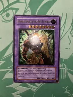 Yu-Gi-Oh Elemental Hero Wildedge 1st Edition EEN-IT035 Ultimate Rare LP Italian - Image 3