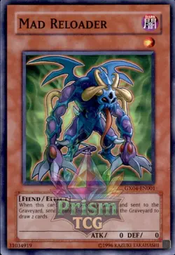 Mad Reloader (GX Tag Force 2) Super Rare #GX04-EN001 Yugioh - Image 1