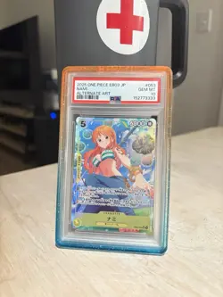 One Piece Heroines EB03-053 Nami Alt Art JP Japanese Extra Booster PSA 10 - Image 1