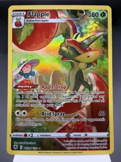 Flapple TG02/TG30 - Holo Rare - Astral Radiance Pokemon Card NM - Image 1