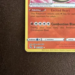Pokemon TCG Radiant Charizard Holo Card Pokemon Go, 011/078, Near Mint Condition - Image 2