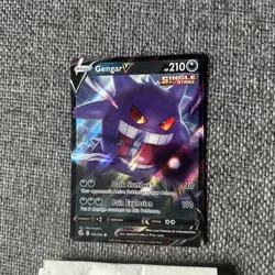 Gengar V 156/264 Holo NM Pokemon Card HQ Scan - Image 3
