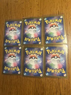6x Pokemon Pokemon TCG Japanese Scarlet & Violet Era Rare Cards - Image 2