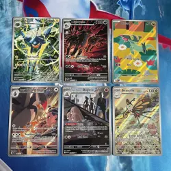 Pokemon TCG | Ascended Heroes /217 English Illustration Rare X6 Card Bundle - Image 1
