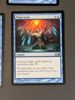 MTG Card - 4x Mana Leak - Magic Core Set 2011 - LP - Magic The Gathering - #62 - Image 5