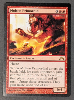MTG Card - 1x Molten Primordial - Gatecrash - NM/LP - Rare - Magic The Gathering - Image 1