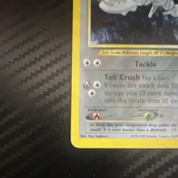 Pokemon Steelix Neo Genesis Holo Rare 15/111 110 HP Unlimited English Card - Image 5