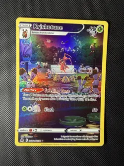 NM Kricketune GG02/GG70 Crown Zenith Galarian Gallery Pokemon Card - Image 1