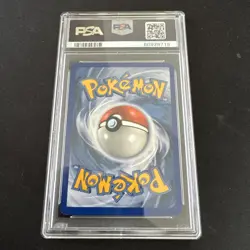2005 Pokemon card EX Dusclops Holo Deoxys #7 PSA 8 - Image 2