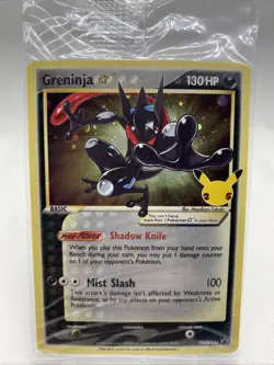Greninja Star SWSH144 SWSH: Sword & Shield Promo Cards Holo SEALED - Image 1