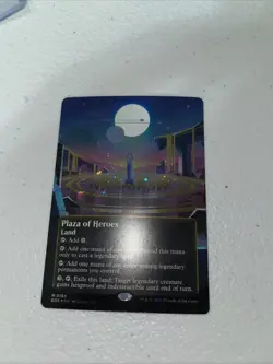 Plaza of Heroes(0078)(Borderless) Edge of Eternities: Stellar Sights Galaxy Foil - Image 1