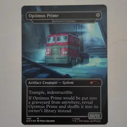 Wizards of the Coast Optimus Prime Secret Lair Mythic 1081 2022 Alt Art 11/11 - Image 2