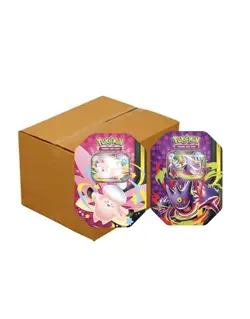6x Pokemon Mega Moonlit Tins SEALED CASE - Image 1
