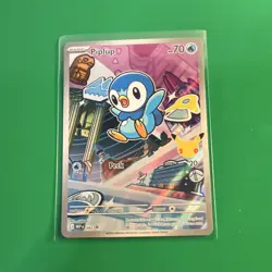 Pokemon First Partners Piplup Black Star Promo - Image 4