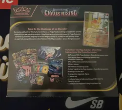 Pokemon TCG: Chaos Rising Pokemon Center ETB Factory Sealed Brand New - Image 4
