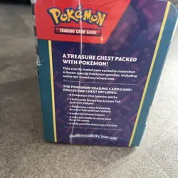 POKEMON TCG SCARLET & VIOLET COLLECTOR CHEST LUNCH BOX TIN 2024 *FACTORY SEALED* - Image 3