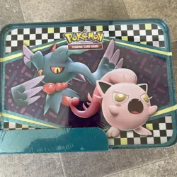 POKEMON TCG SCARLET & VIOLET COLLECTOR CHEST LUNCH BOX TIN 2024 *FACTORY SEALED* - Image 4