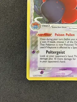 Pokemon TCG Vileplume EX Holon Phantoms 17 Reverse Holo Holo Rare - Image 2