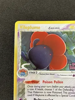 Pokemon TCG Vileplume EX Holon Phantoms 17 Reverse Holo Holo Rare - Image 5