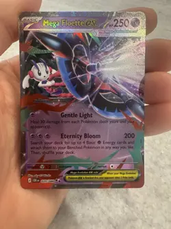 Mega Floette ex 035/086 Double Rare Pokemon Chaos Rising ME04 NM - Image 3