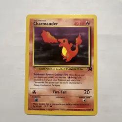 Charmander 50/82 Pokemon Team Rocket Set Vintage Unlimited - Image 1