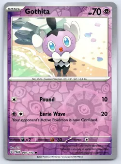 Gothita 090/193 Paldea Evolved Reverse Holo Pokemon NM - Image 1