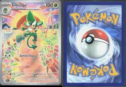 SIMISAGE 090/086 HOLO ILLUSTRATION RARE BLACK BOLT POKEMON NM/M - Image 1