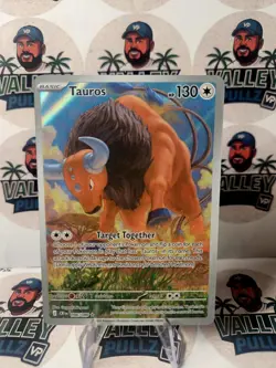 Pokemon TCG Tauros Chaos Rising Illustration Rare Holo 096/086 NEAR MINT - Image 1