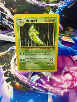 METAPOD 81/130 BASE SET 2 Common Pokemon - Image 1