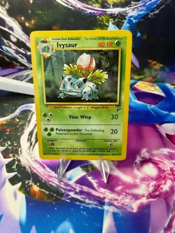 IVYSAUR 44/130 BASE SET 2 Uncommon Pokemon - Image 1