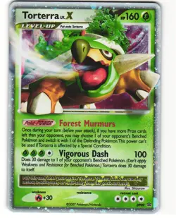 Torterra LV.X Pokemon TCG Diamond and Pearl Promos DP09 MP - Image 1