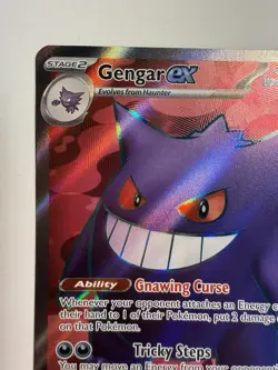 Pokemon TCG Gengar ex 193/162 SV05 Temporal Forces Ultra Rare FA Holo - Image 2