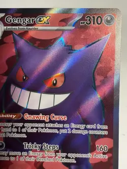 Pokemon TCG Gengar ex 193/162 SV05 Temporal Forces Ultra Rare FA Holo - Image 3