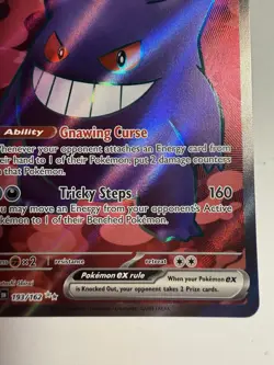 Pokemon TCG Gengar ex 193/162 SV05 Temporal Forces Ultra Rare FA Holo - Image 4