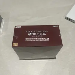 1st Print Sealed One Piece OP-02 Paramount War Booster Box English 1st Edition - Image 2