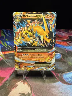 M Charizard EX 13/108 Holo Rare – XY Evolutions Pokemon Card - Image 1
