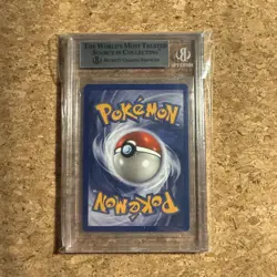 1999 Pokemon Jungle No Symbol Error #16 Wigglytuff Holo BGS 9 MINT slab card - Image 2