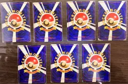Old Back Pokemon Card Nidoking Evolution Line Swirl Holo Set - Image 2