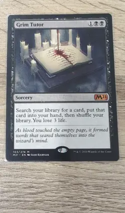 Grim Tutor Core Set 2021 Regular - Image 1