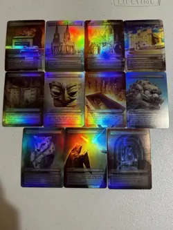 12x S-CHINESE MTG Oath of the Gatewatch (Full Art) Wastes (183) NM/M +GIFT - Image 5